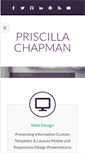 Mobile Screenshot of priscillachapman.com